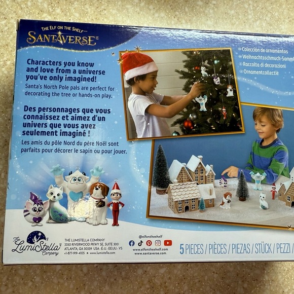 NEW The Elf on the Shelf Santaverse 5 Ornament Collection The Enchanted World - Picture 4 of 11